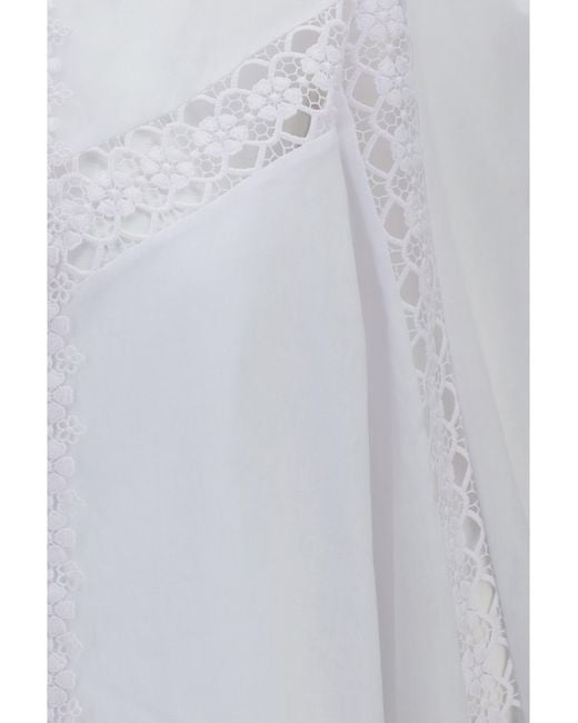 Charo Ruiz White Devi Blouse