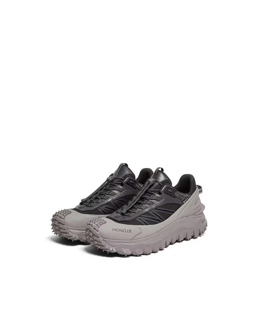 Moncler Gray Trainers for men