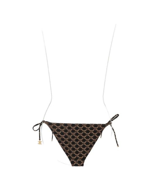 Céline Brown Triomphe Bikini Bottom