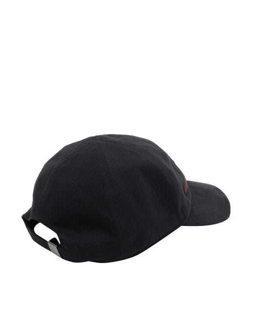 Gucci Black Logo Baseball Cap for men