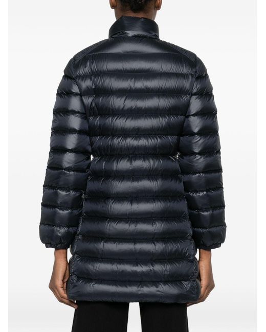 Moncler Blue Genet Long Down Jacket