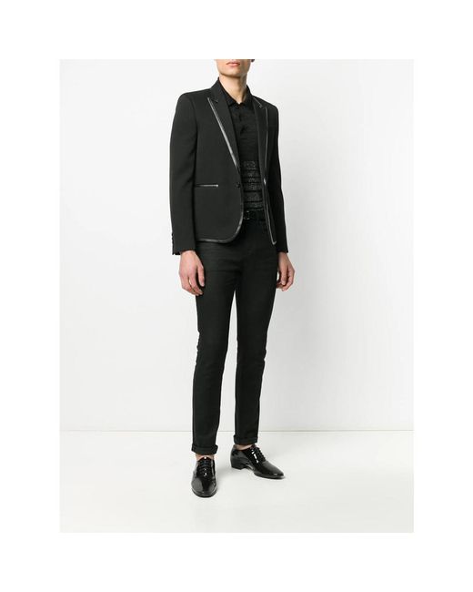 Saint Laurent Black Jackets for men