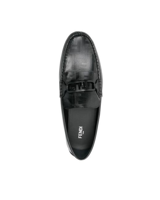 Fendi Black Loafers for men