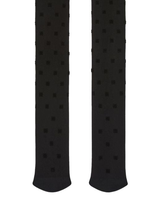 Givenchy Black Monogram Tights