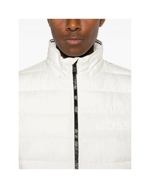 Boss White Jackets for men