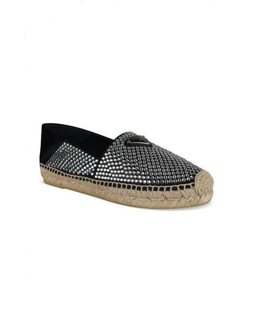 Prada Black Espadrilles