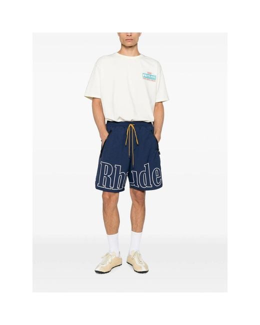 Rhude Blue Shorts for men