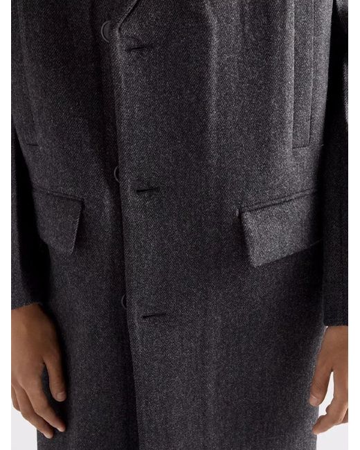 Prada Black Coats for men