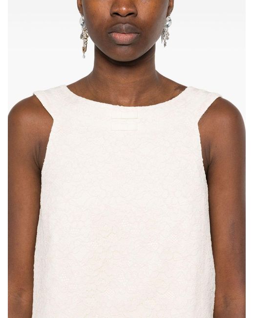 Céline Natural Tank Top