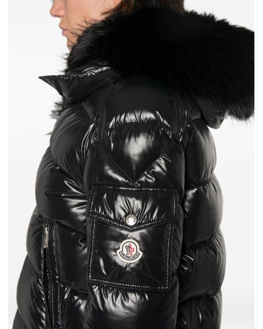 Moncler Black Hypolais Down Jacket