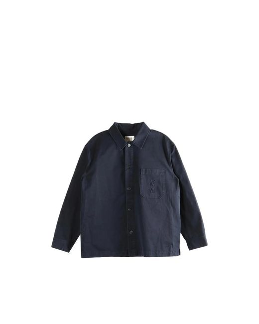 Saint Laurent Blue Jackets for men