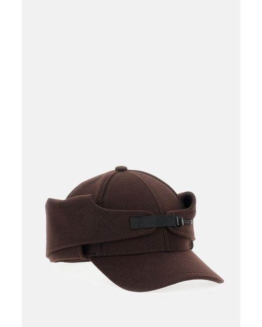 Sacai Brown Hat for men