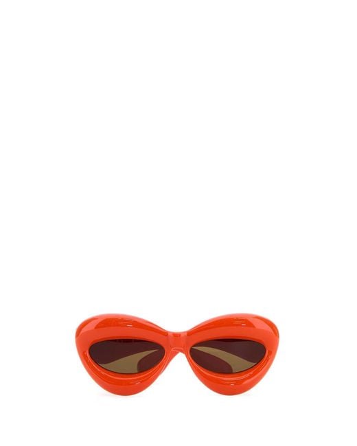 Loewe Red Acetate Sunglasses
