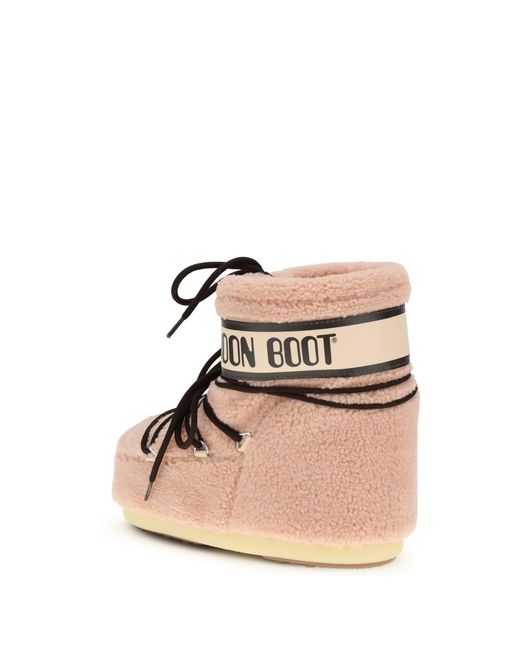 Moon Boot Pink Low Icon Boots