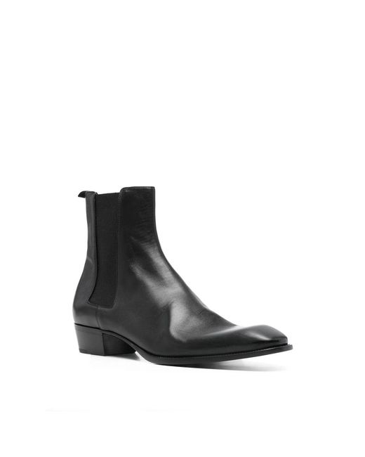 Saint Laurent Black Trainers for men