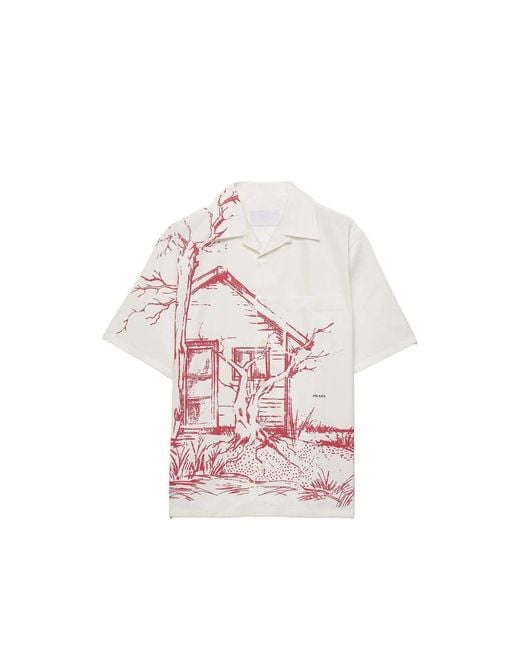 Prada Pink Shirts for men