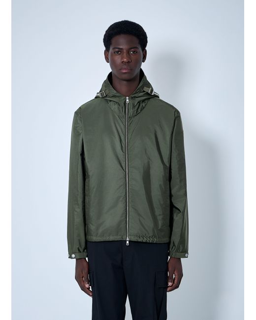 Moncler Green Remoray Hoooded Jacket for men