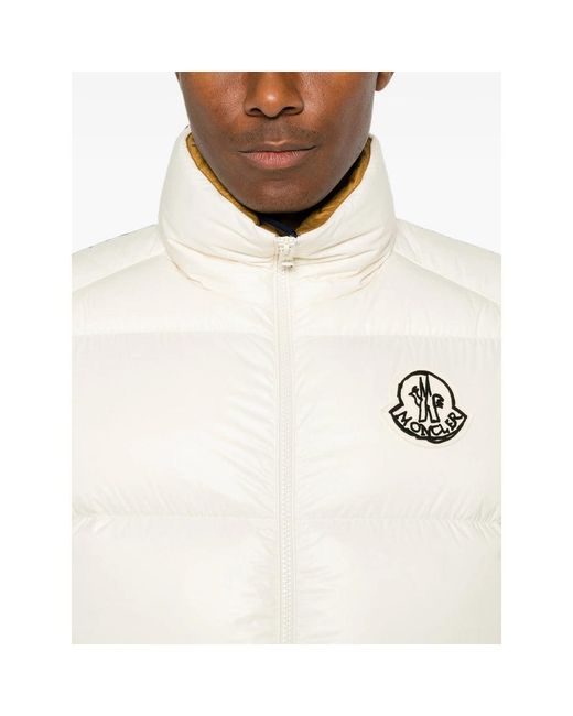 Moncler White Jackets for men