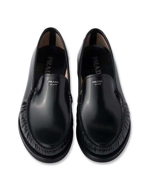 Prada Black Loafers for men