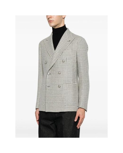 Tagliatore Gray Jackets for men
