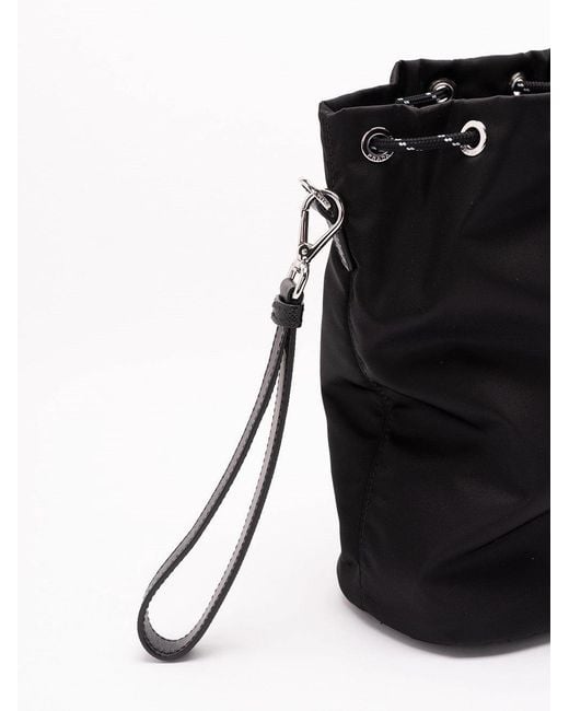 Prada Black Speedrock' Pouch for men