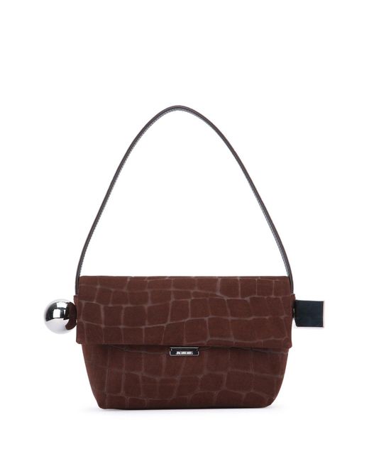 Jacquemus Brown Le Rond Carre