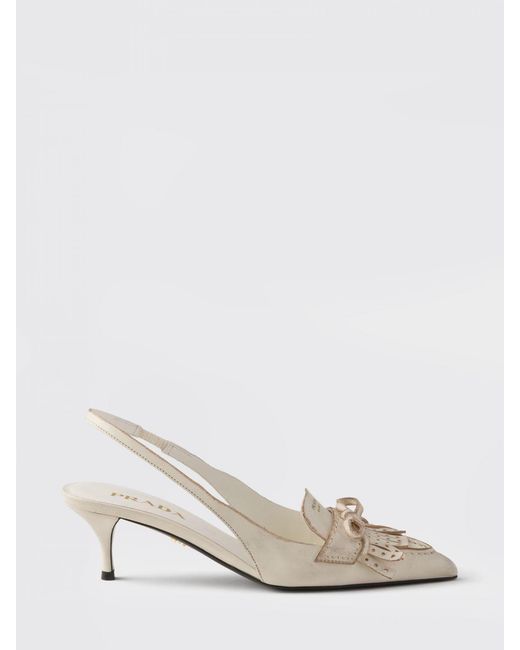 Prada White Pump