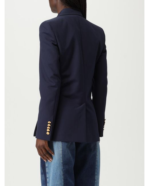 Gucci Blue Double Breasted Blazer