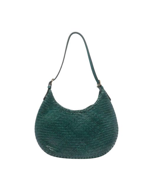 Dragon Diffusion Green Luna Mezza Shoulder Bag