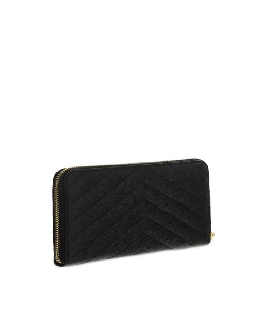 Saint Laurent Black Wallets & Purses