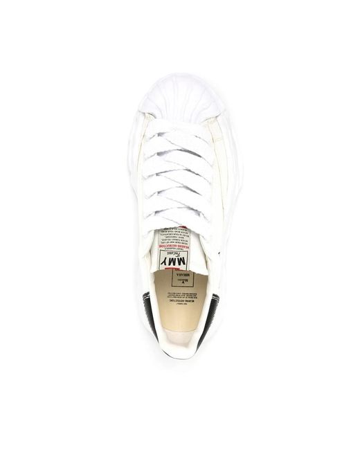 Maison Mihara Yasuhiro White Trainers for men