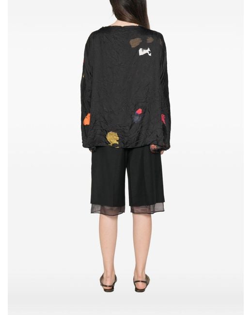Daniela Gregis Black Shirt