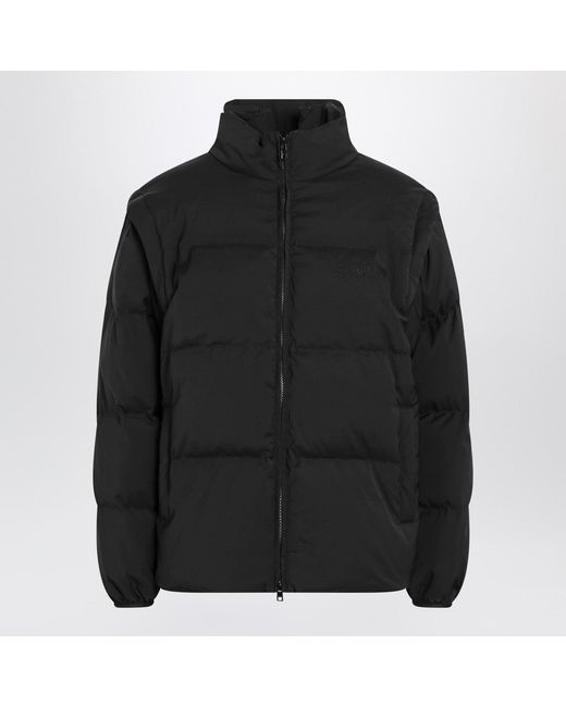 MM6 by Maison Margiela Black Transformable Padded Jacket