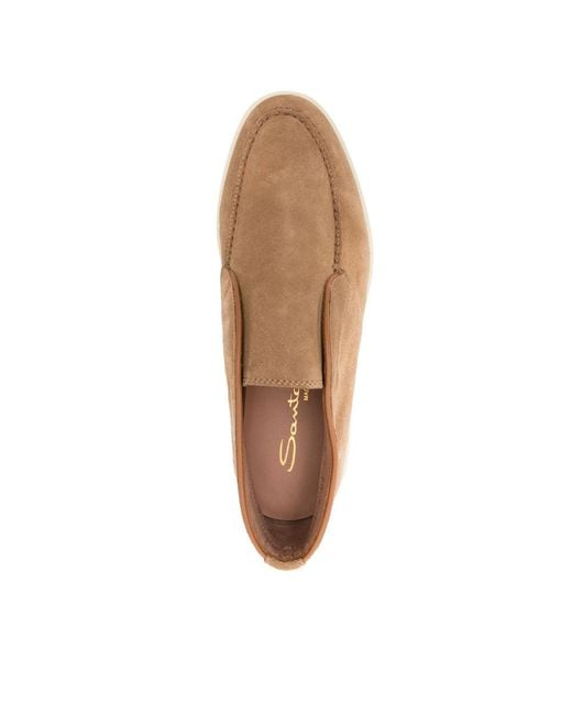 Santoni Natural Ankle Boots