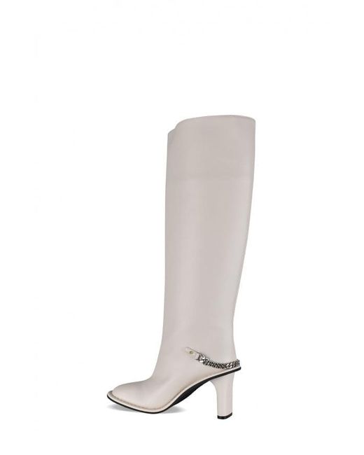 Stella McCartney White Ryder Boots