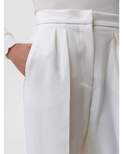Max Mara White Pants