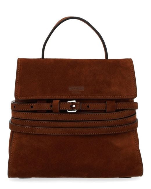 Moschino Brown Chic Mini Handbag