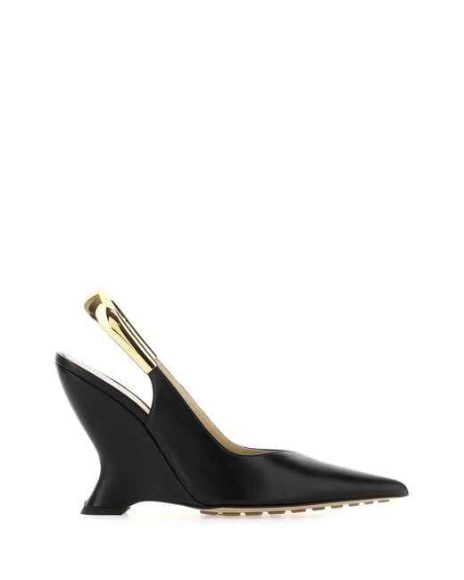 Bottega Veneta Black Punta Pump