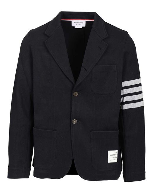 Thom Browne Black "Sack" Blazer for men