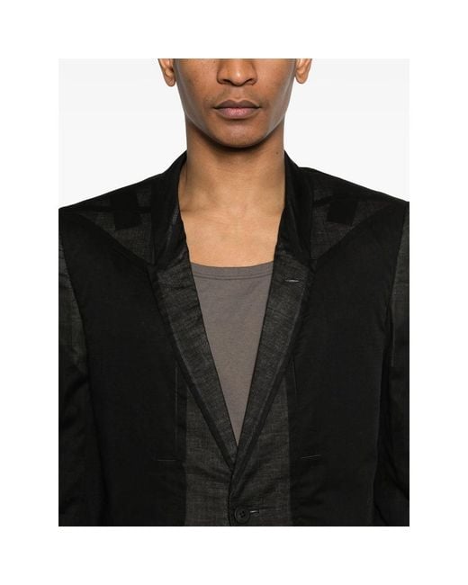 Rick Owens Black Jackets for men