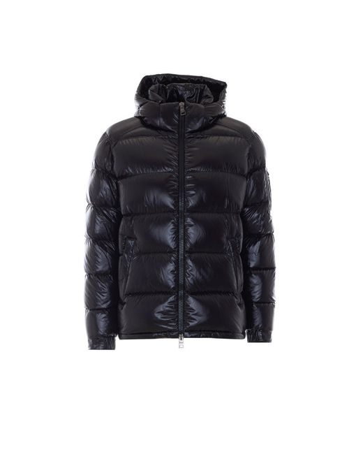 Herno Blue Polar Tech Down Jacket for men