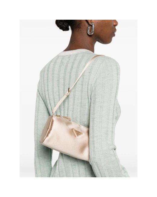 Prada Natural Neutrals Mini Bags