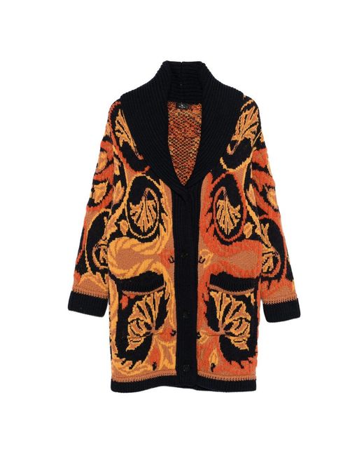 Etro Orange Coats
