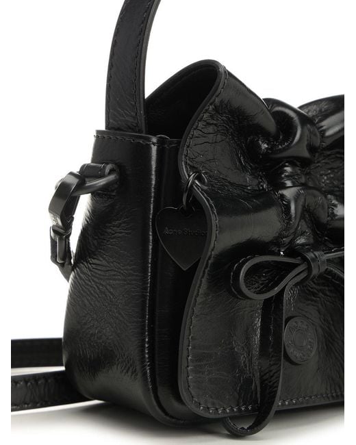 Acne Black Multipocket Micro Bag
