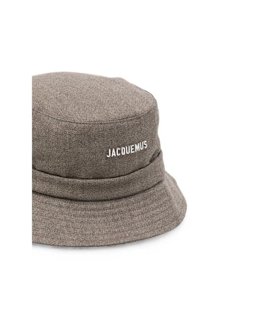Jacquemus Gray Hats