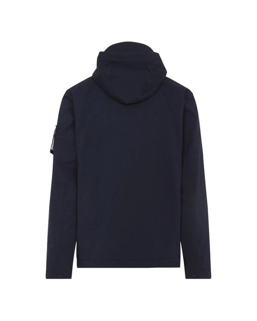 Stone Island Blue Jackets for men