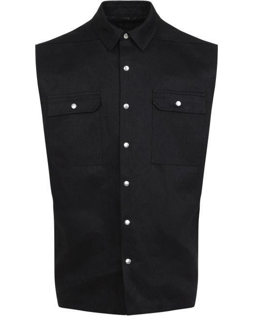 Rick Owens Black Jumblo Sl Outershirt for men