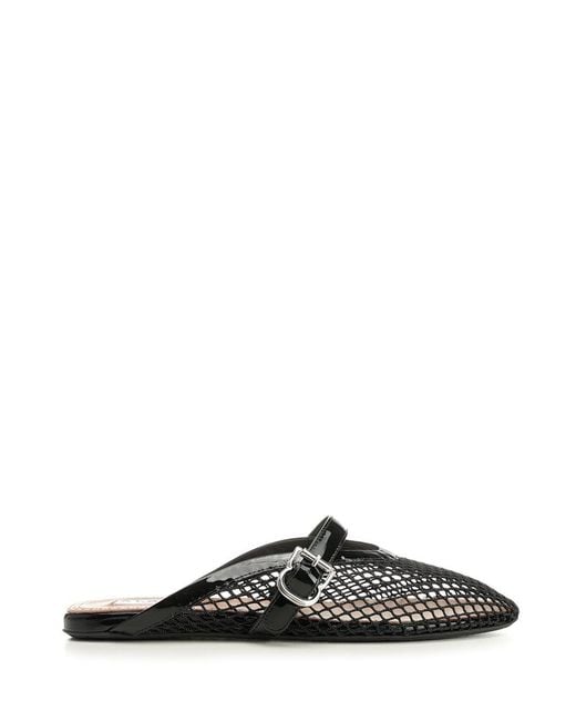 Alaïa Black Alaïa Flat Mesh Mule
