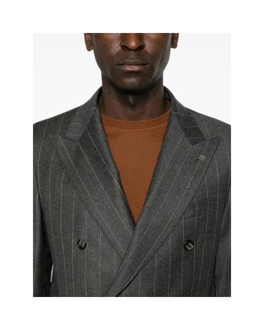 Tagliatore Gray Suits for men