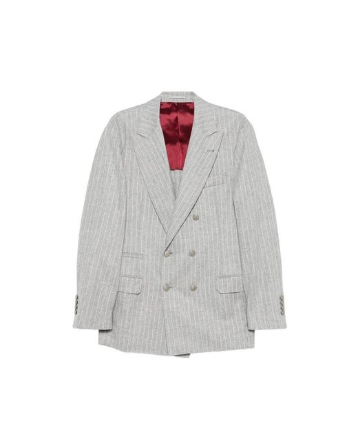 Brunello Cucinelli Gray Jackets for men